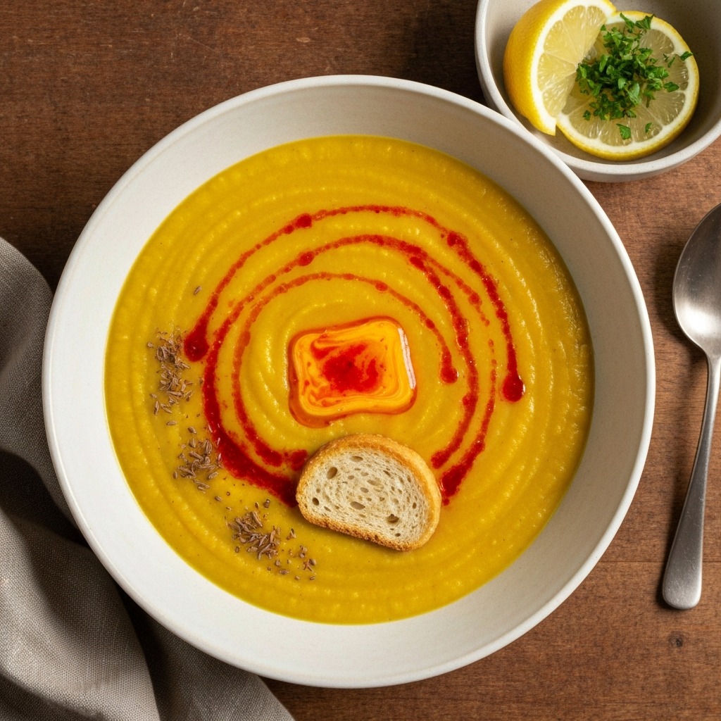 Lokanta Usulü Mercimek Çorbası