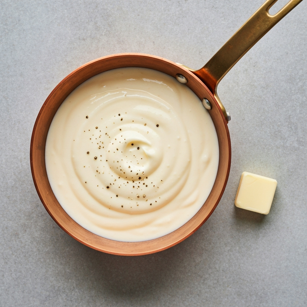 Klasik Fransız Usulü White Sauce