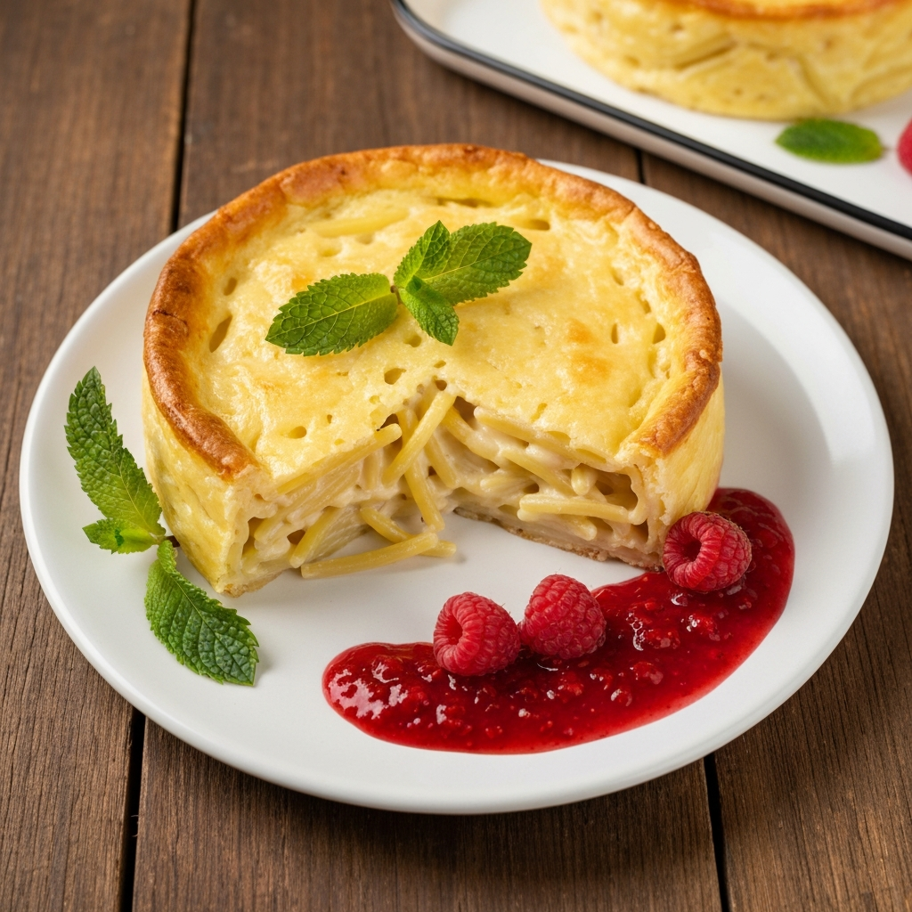Tatlı Düşlerin Rengi: Frambuazlı Makarna Pastası