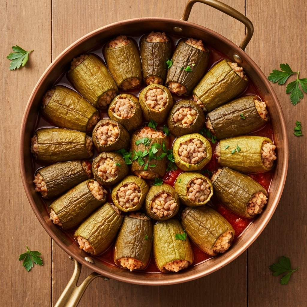 Kıymalı Kuru Sebze Dolması