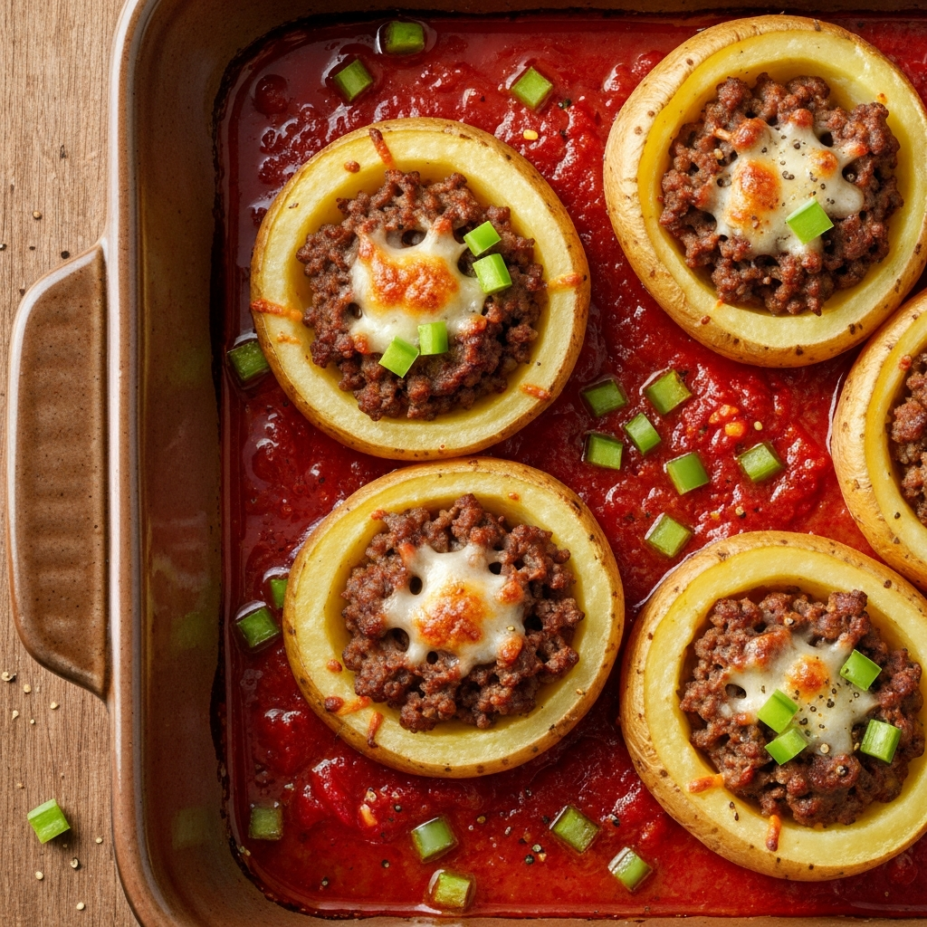 Kıymalı Patates Çanağı