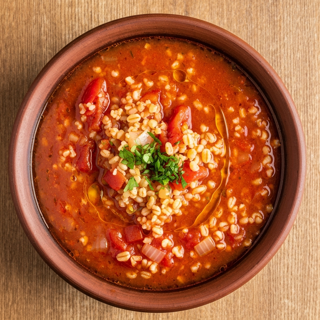 Geleneksel Bulgur Çorbası