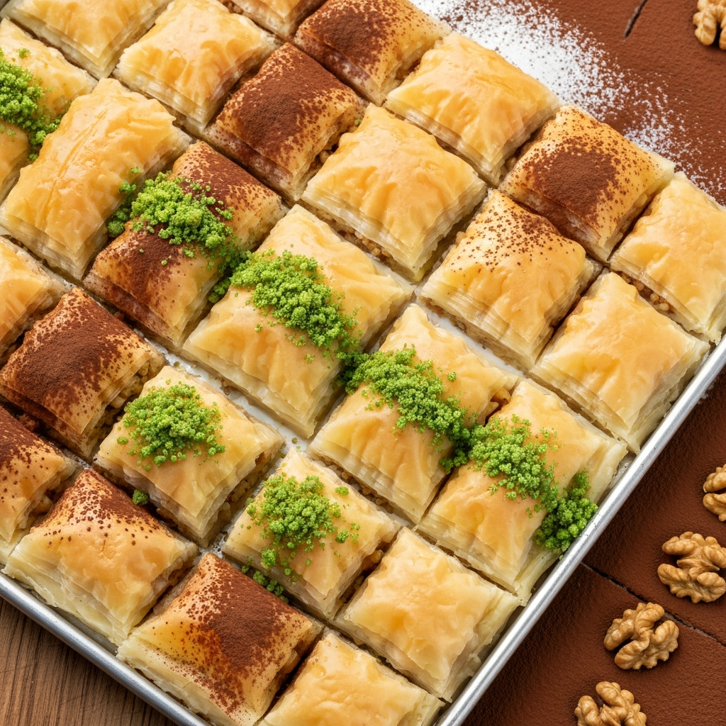 Geleneksel Sütlü Soğuk Baklava