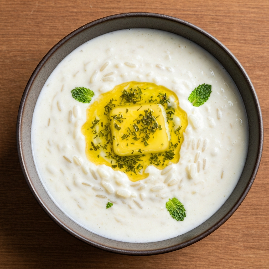 Geleneksel Yoğurtlu Pirinç Çorbası
