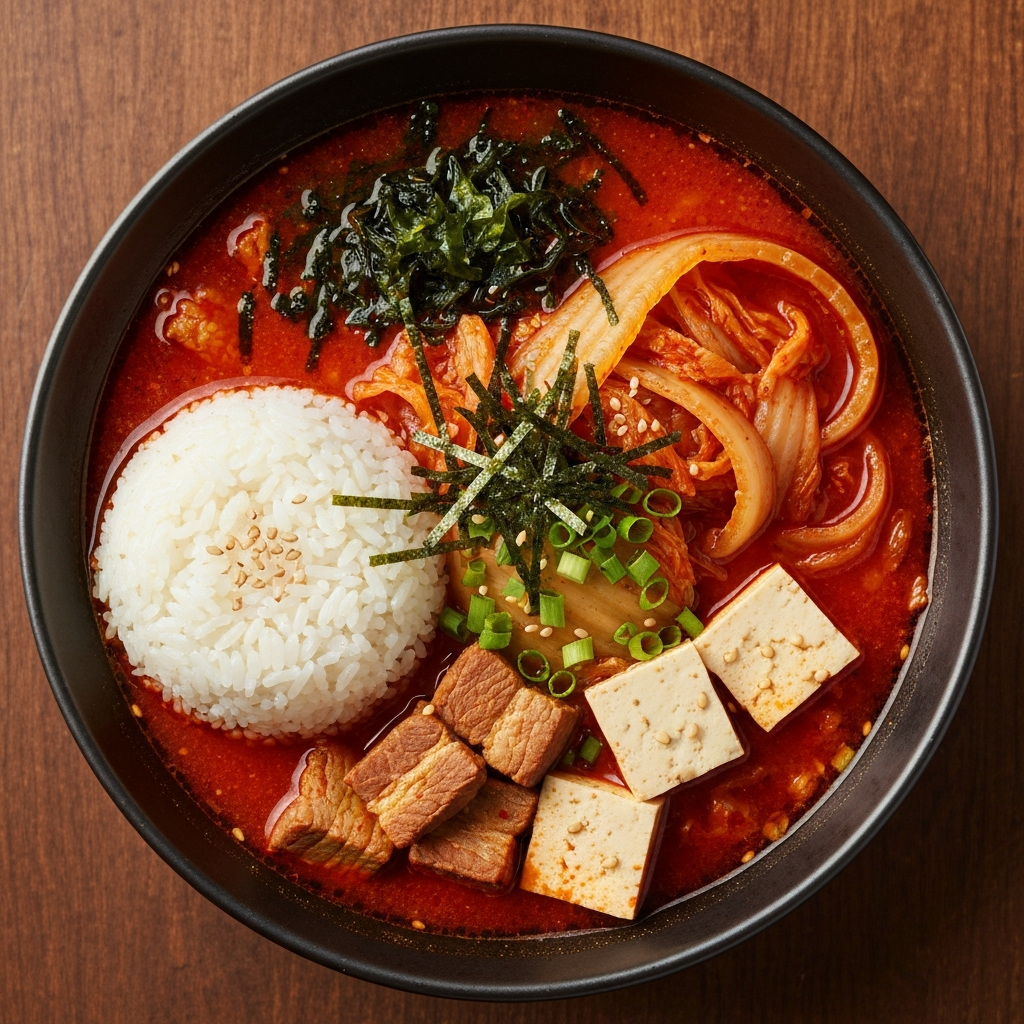 Kimchi Jjigae Deopbap