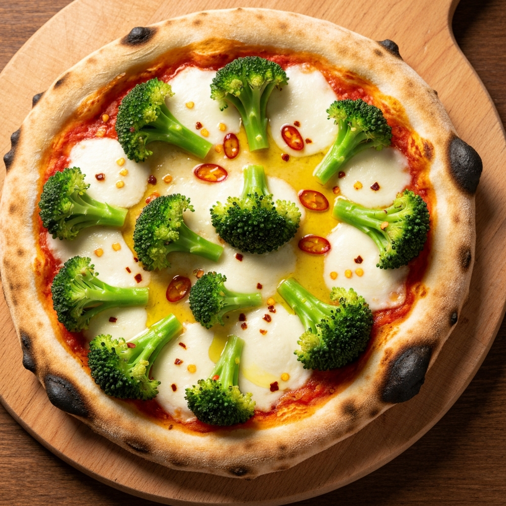 Anne Usulü Brokolili Pizza