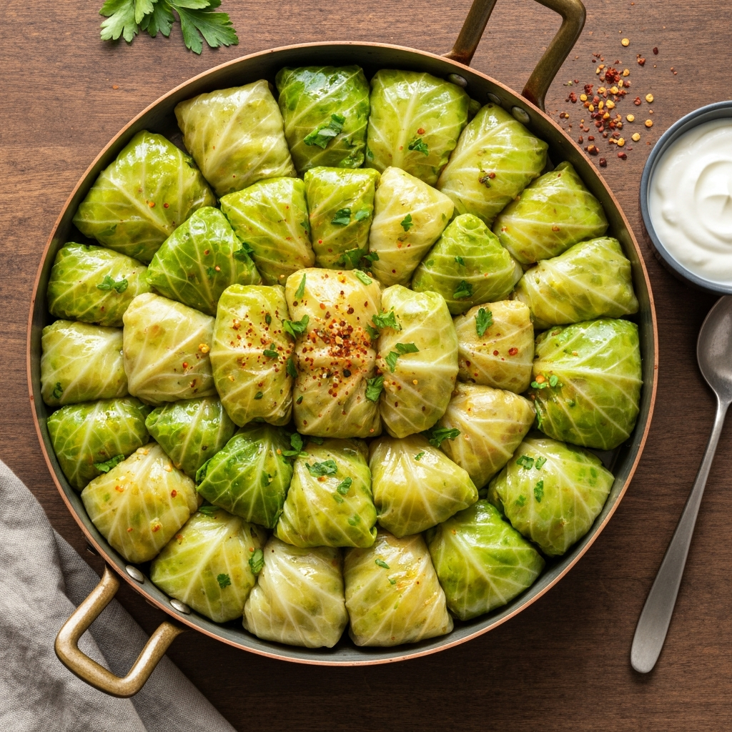 Geleneksel Lahana Sarması