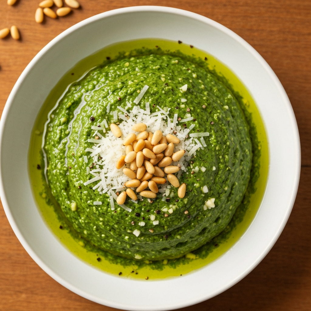 Geleneksel Fesleğenli Pesto Sos