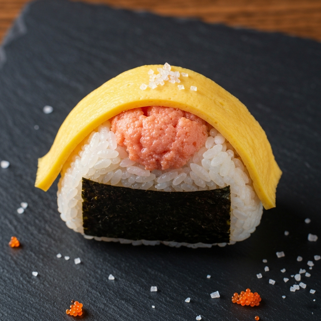 Yumurtalı Tarako Onigiri