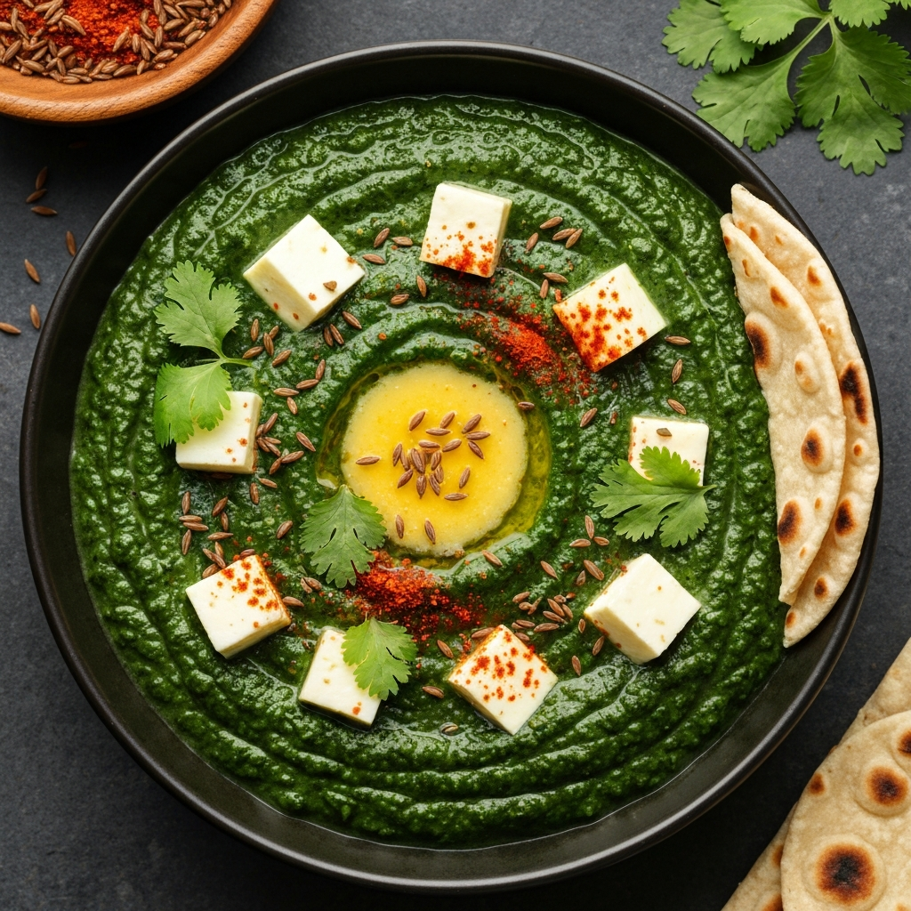 Yazlık Ispanaklı Palak Paneer
