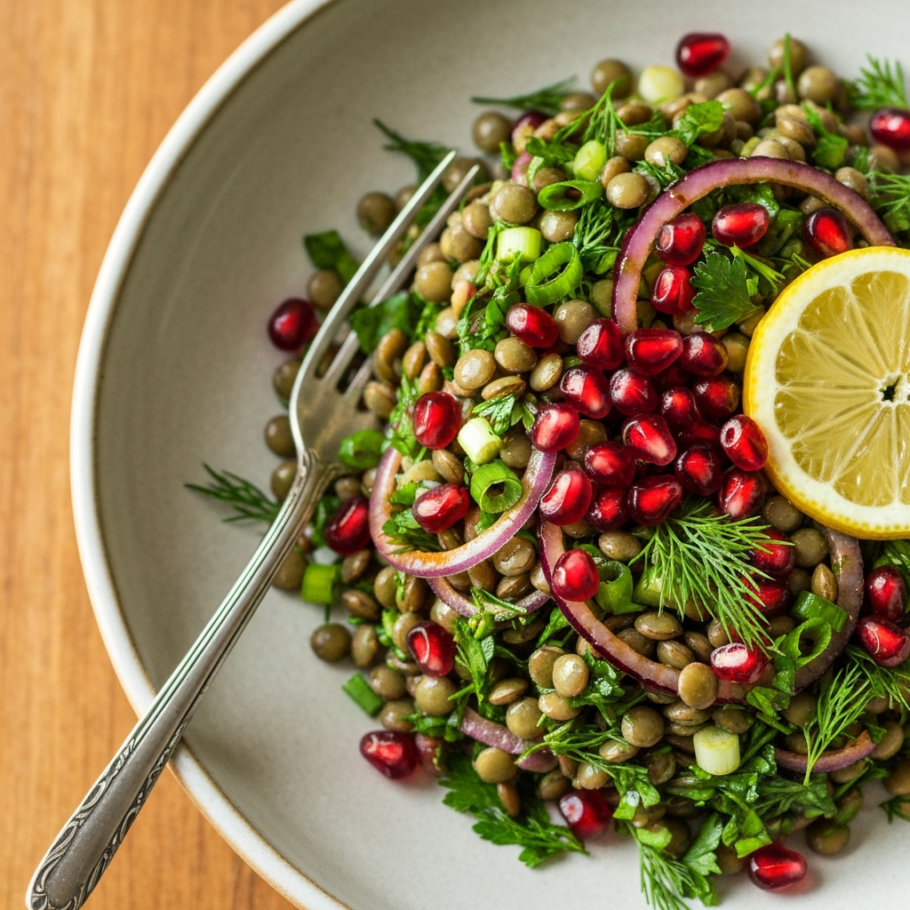Yeşil Mercimek Salatası