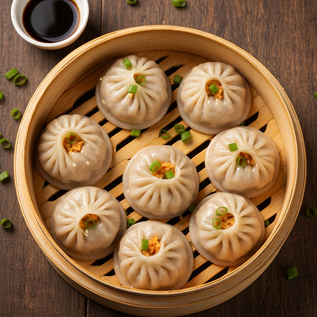 Geleneksel Pyeongyang Mandu