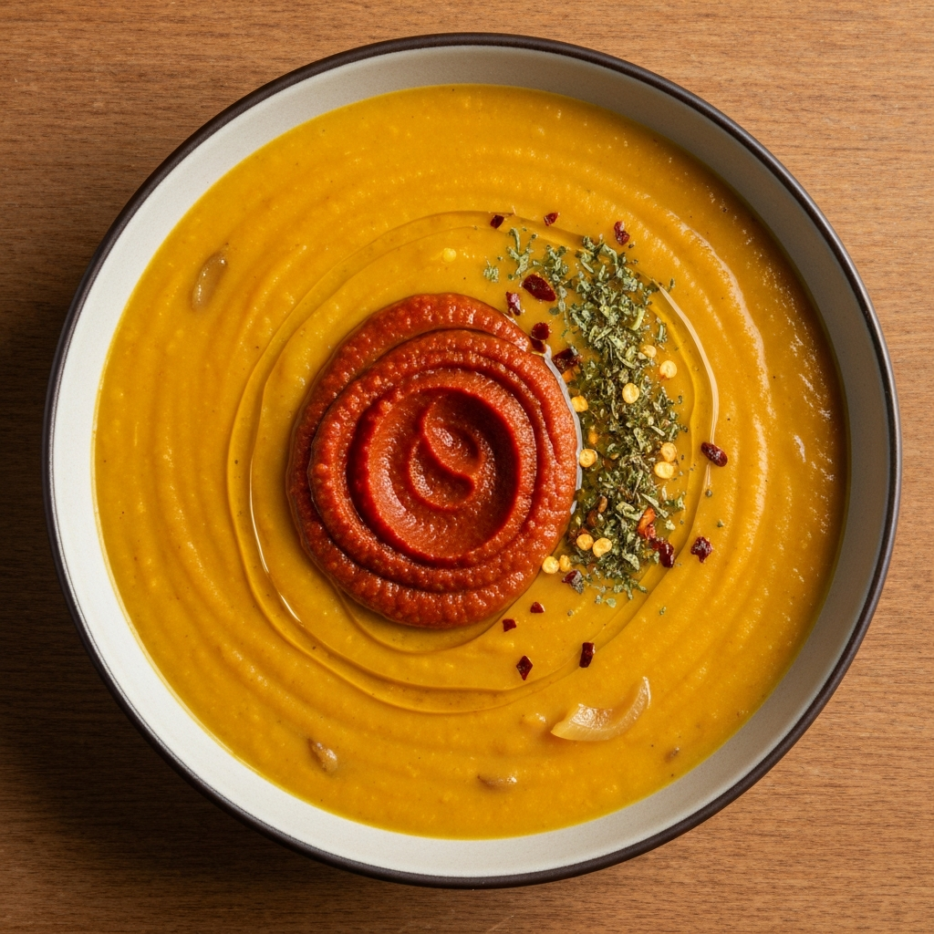 Sarımsaklı Mercimek Çorbası