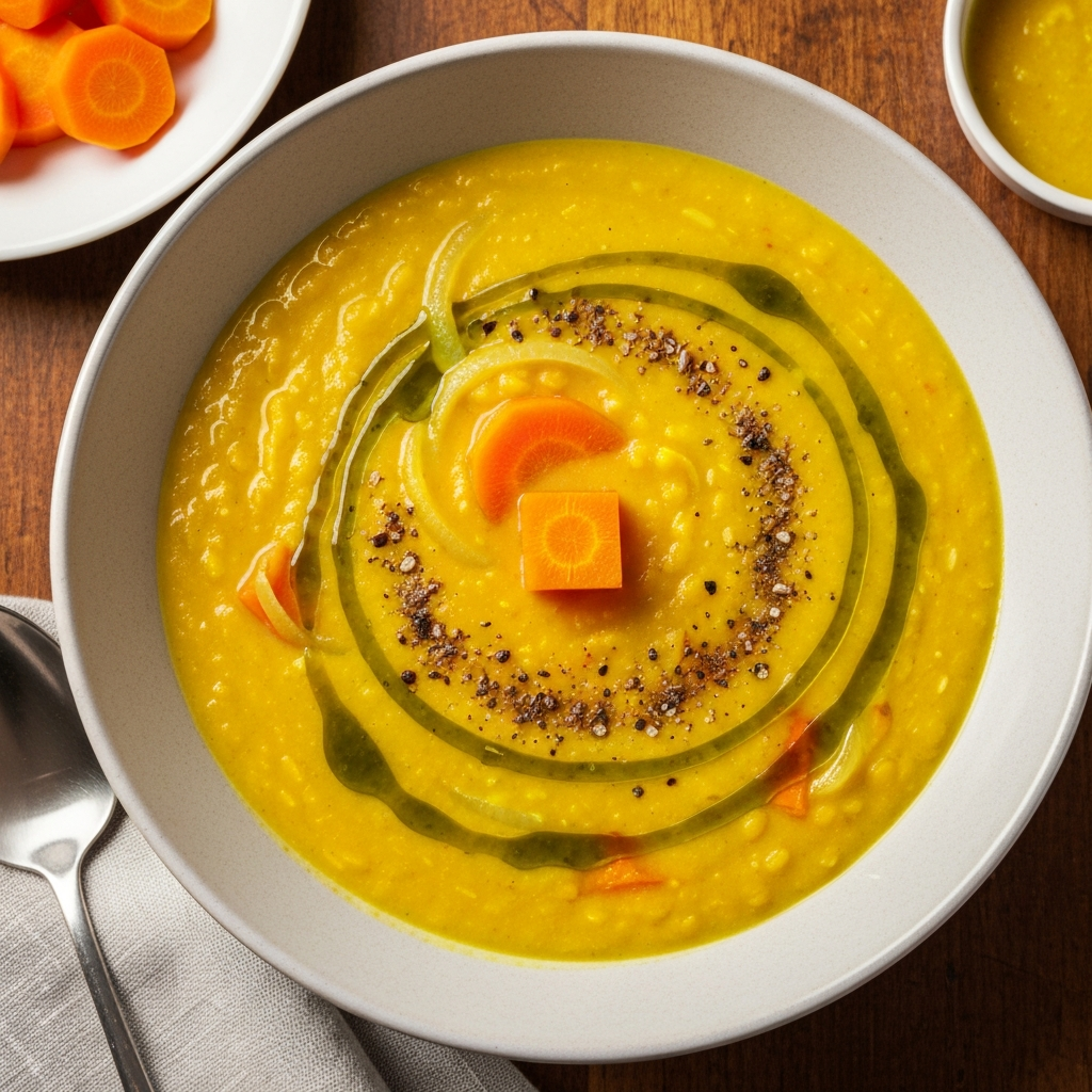 Zerdaçallı Kimyonlu Mercimek Çorbası