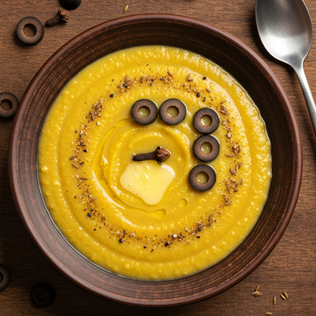 Karanfilli Süzme Mercimek Çorbası