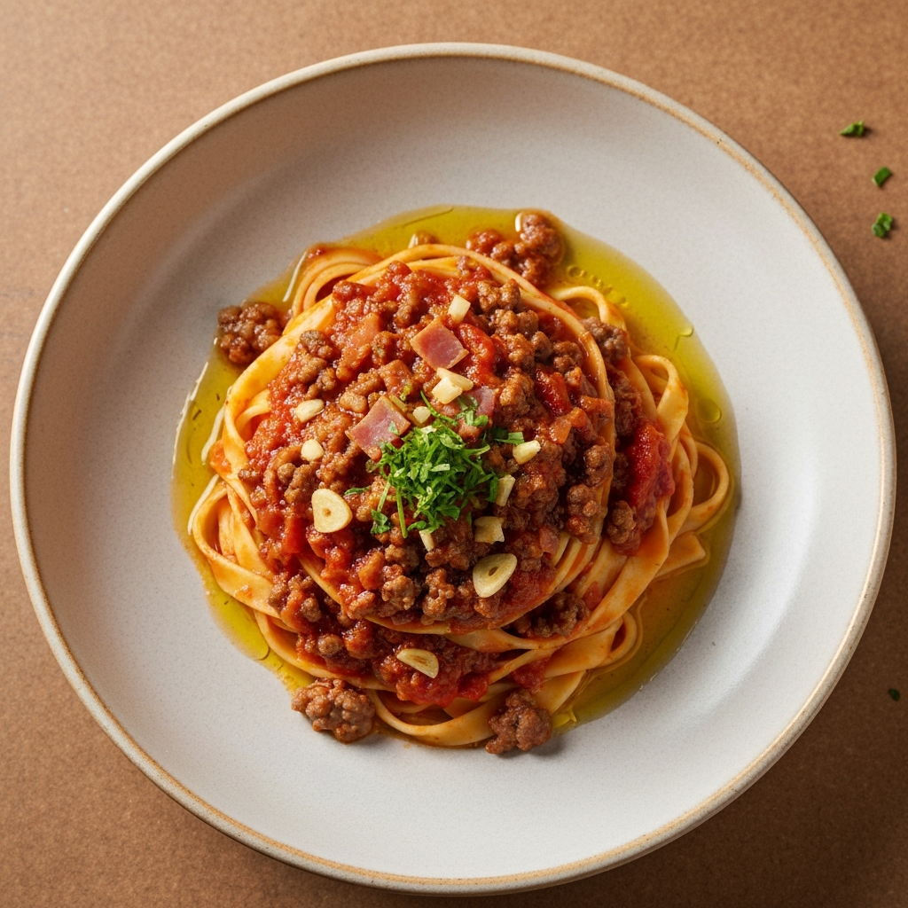 Geleneksel Dana Etli Bolognese Sosu