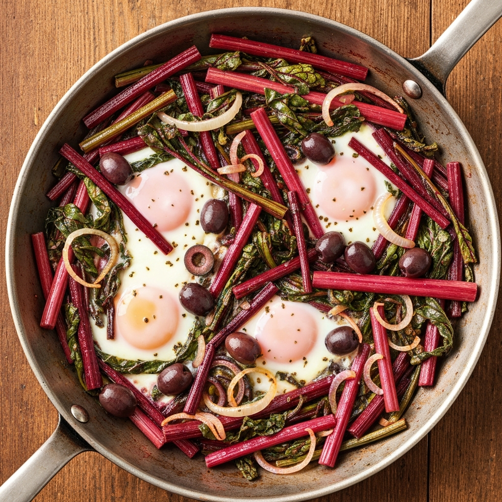 Yumurtalı Pancar Sapı Sote