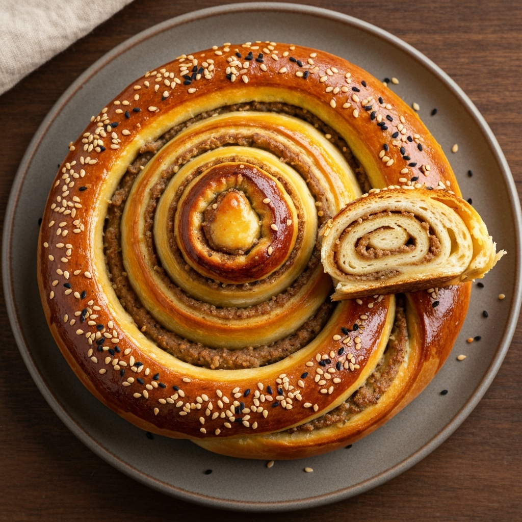 Geleneksel Tahinli Çörek