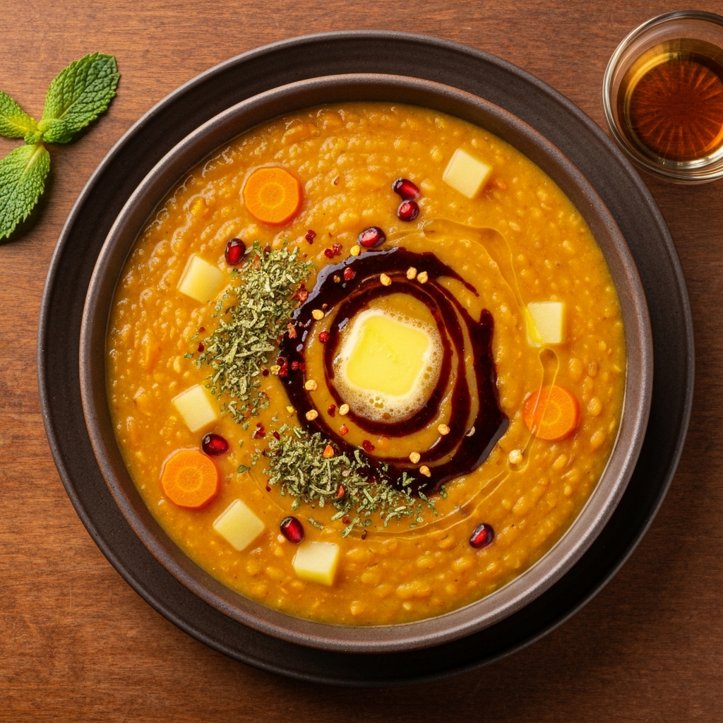 Sebzeli Mercimek Çorbası