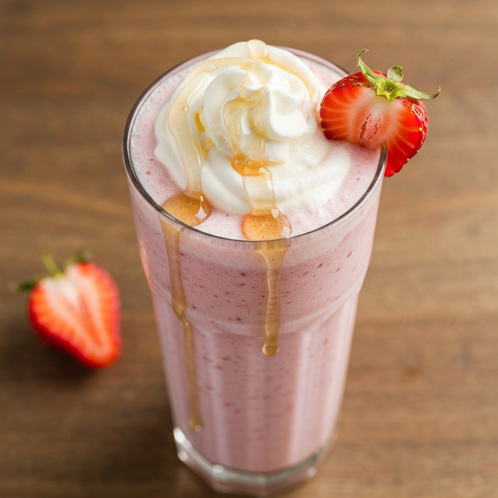 Çilekli ve Muzlu Serinletici Milkshake