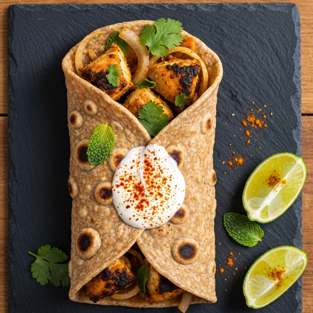 Tavuk Budu Tikka Roll