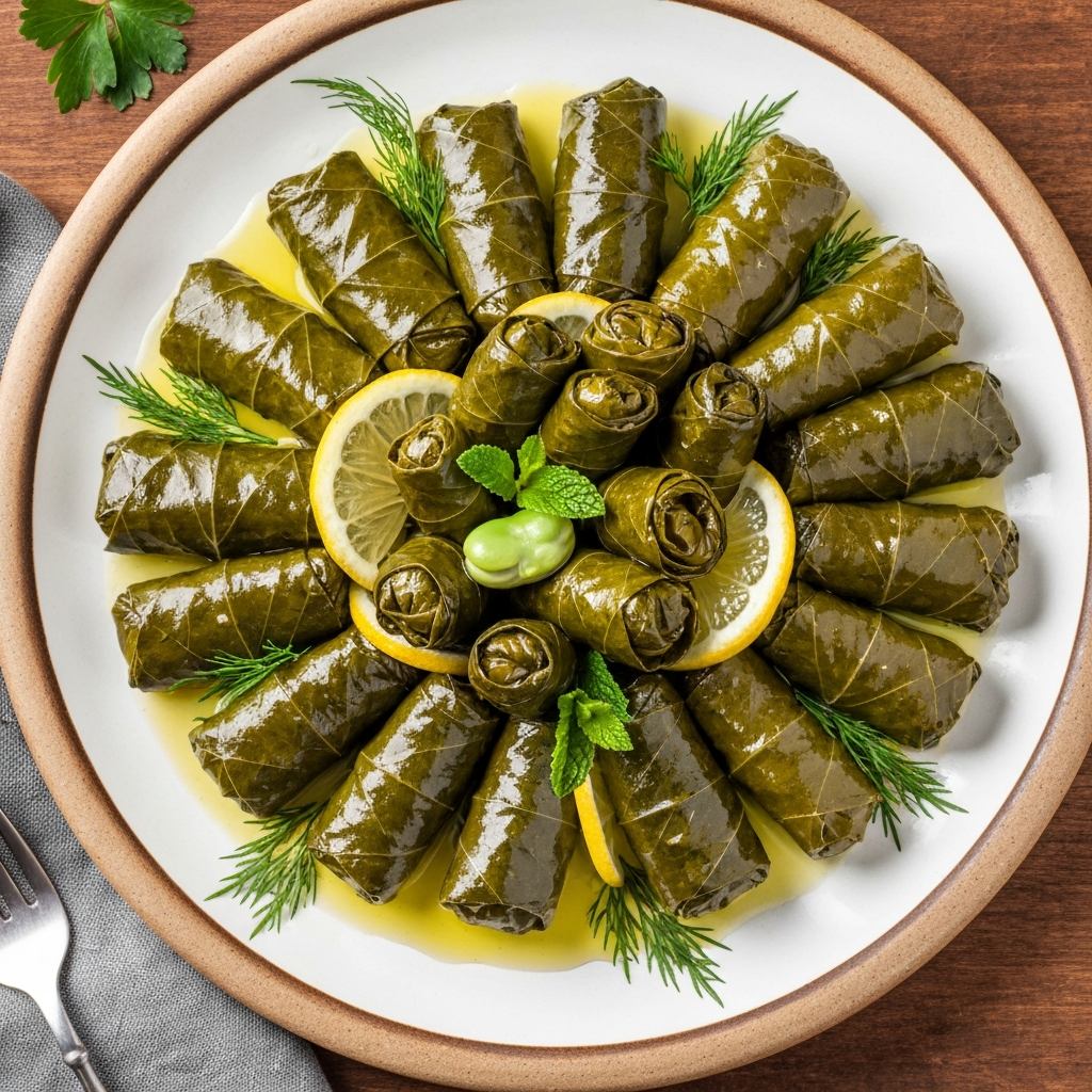 Zeytinyağlı Bakla Dolması