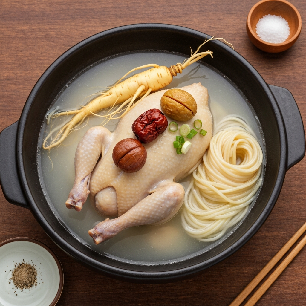 Samgye tang guksu