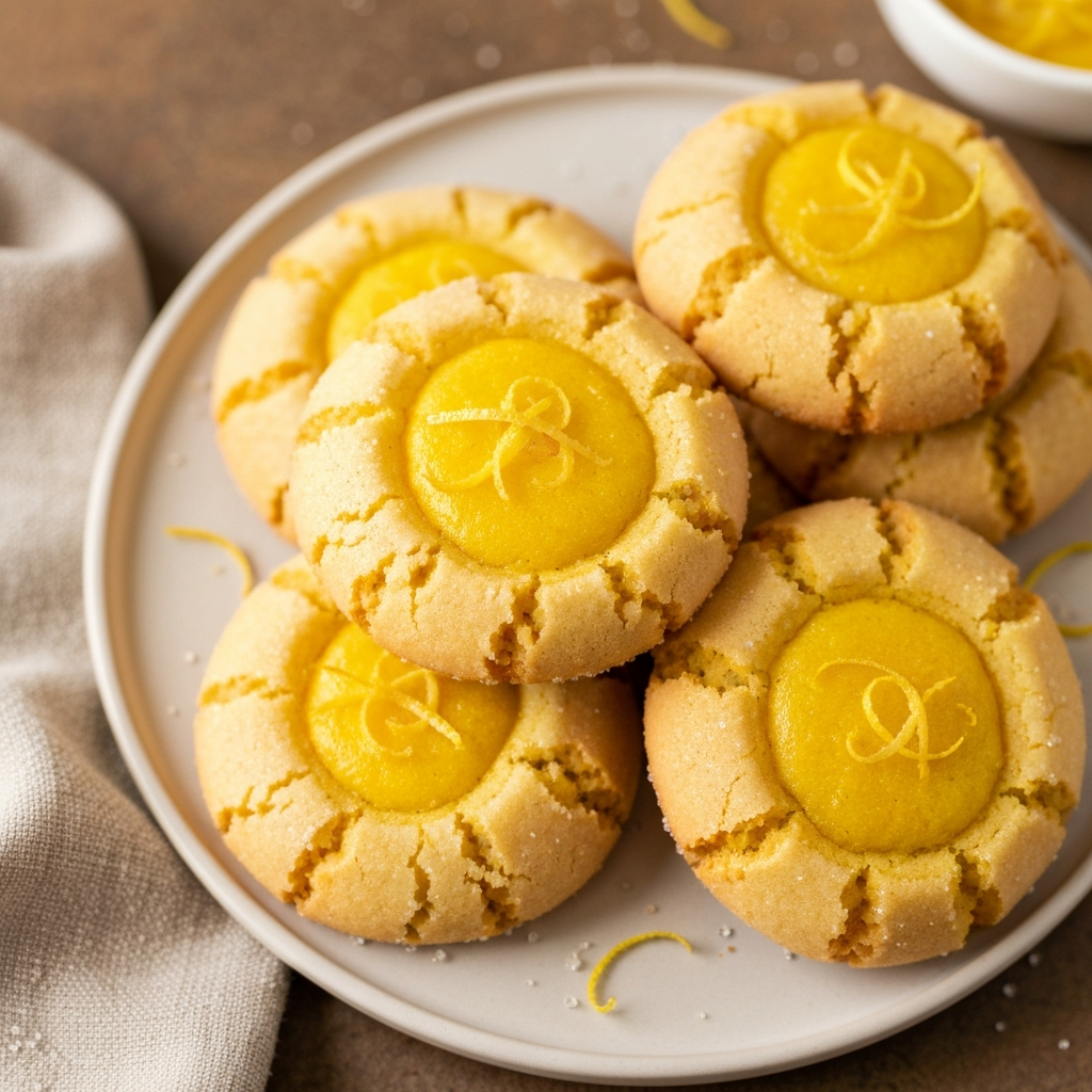 Renkli Limonlu Kurabiye